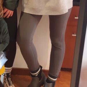 Athleta Altitude Polartec Power stretch Fleece Lined Leggings- Small